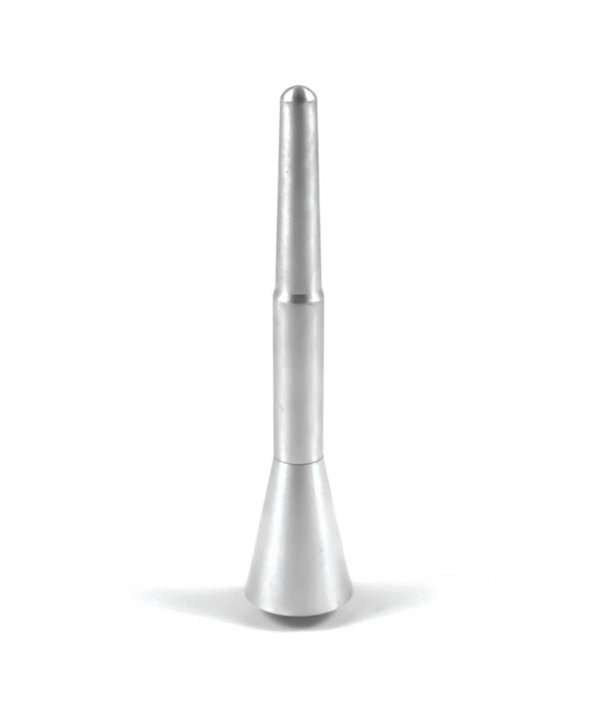 Torque Solution Billet Short Antenna (Silver) : Ford Mustang 2010-2012