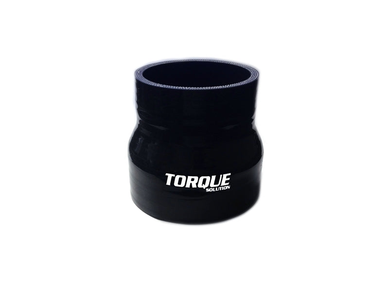 Torque Solution Transition Silicone Coupler: 2.25" to 3" Black Universal