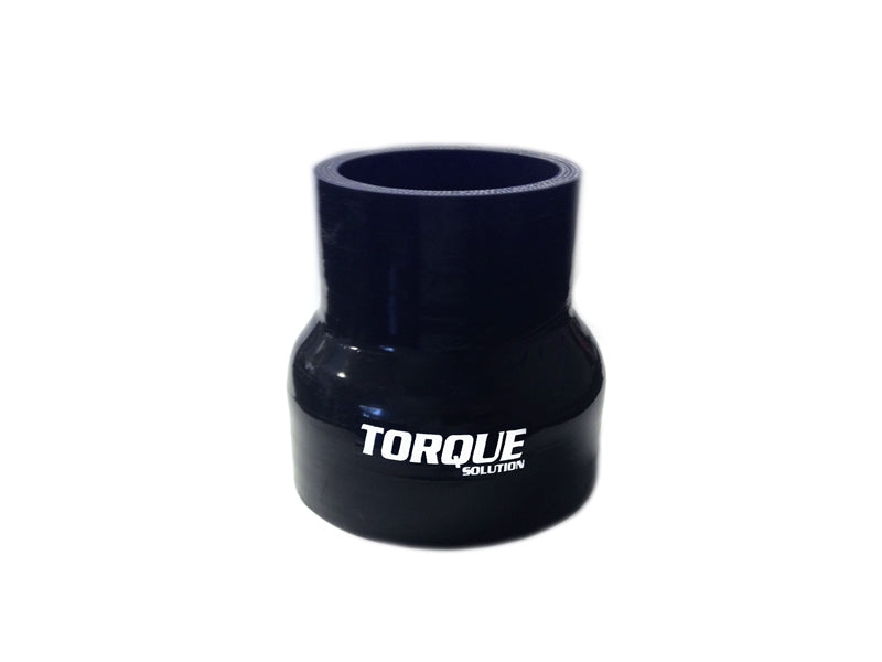 Torque Solution Transition Silicone Coupler: 2" to 2.75" Black Universal
