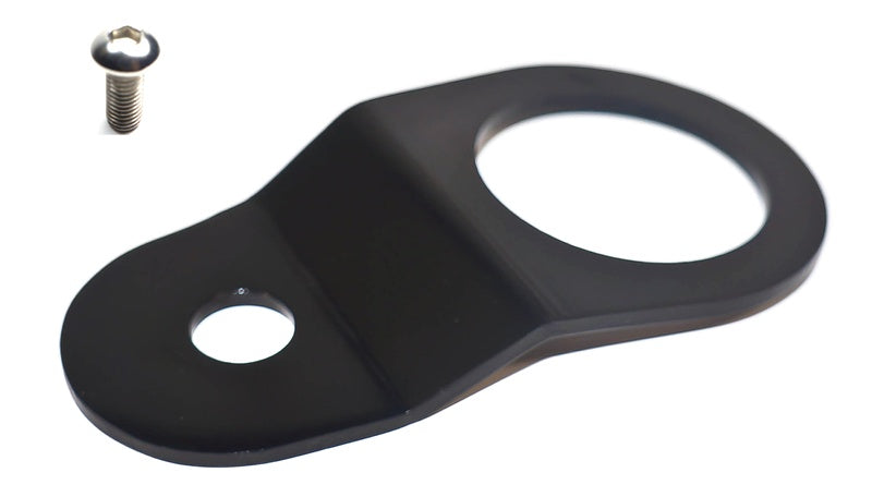 Torque Solution Radiator Mount ( Black ) : Mitsubishi Evolution 7/8/9
