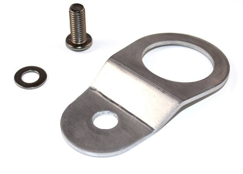 Torque Solution Radiator Mount (Silver): Mitsubishi Evolution 7/8/9