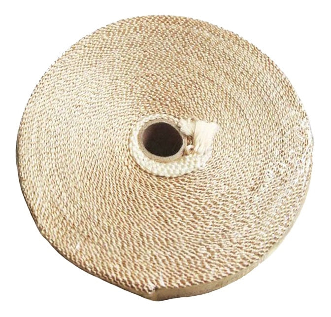 Torque Solution Fiberglass Exhaust Wrap (Tan): Universal 2" x 50'