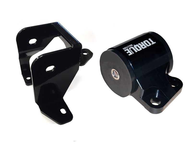 Torque Solution Billet Aluminum Left Engine Mount ( 2 Bolt ): Honda Civic 96-00 EK B or D-Series