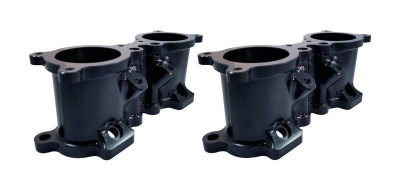 Torque Solution Top Feed TGV Deletes (Black): Subaru WRX 08-14, STI 07-18, LGT 08-12, FXT 08-13