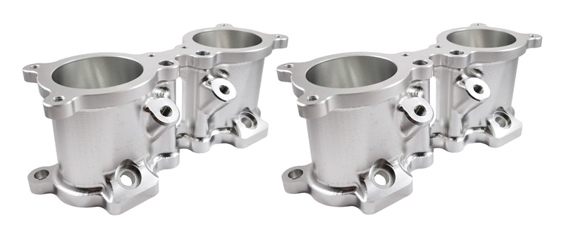 Torque Solution Top Feed TGV Deletes (Silver): Subaru WRX 08-14, STI 07-18, LGT 08-12, FXT 08-13
